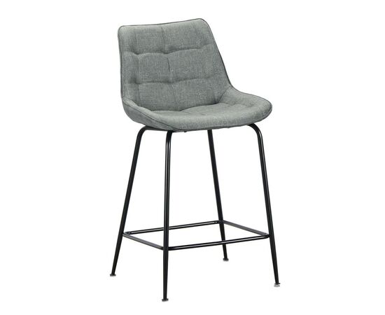 Σκαμπό Μπάρ 4τμχ Ermina Grey Ύφασμα 49x49x62-94εκ. - ΣΚΑΜΠΟ ΜΠΑΡ στο Milonadakis.gr
