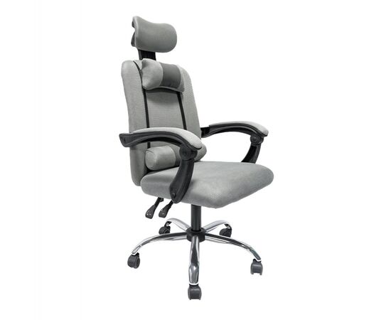 ΚΑΡΕΚΛΑ ΓΡΑΦΕΙΟΥ CRONER HM1196.02 ΓΚΡΙ MESH-ΜΕΤΑΛ.ΒΑΣΗ-NYLON ΣΚΕΛΕΤΟΣ 58x54x120Υεκ. - ΚΑΡΕΚΛΕΣ ΓΡΑΦΕΙΟΥ στο Milonadakis.gr