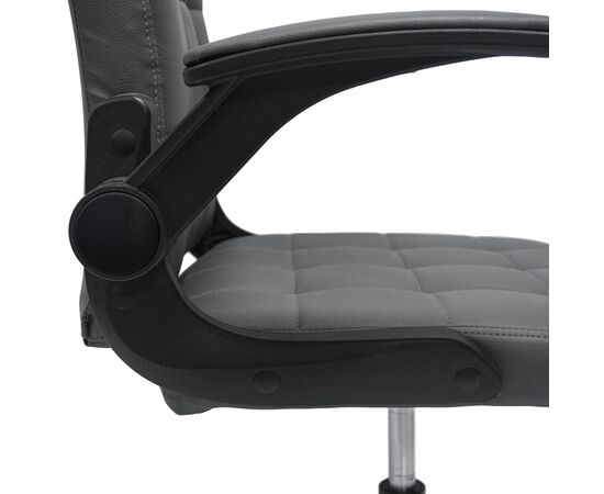 ΚΑΡΕΚΛΑ ΓΡΑΦΕΙΟΥ PORTIMA HM1197.03 ΓΚΡΙ PVC-ΜΑΥΡΟΣ NYLON ΣΚΕΛΕΤΟΣ & ΒΑΣΗ 69x53x98Υεκ - ΚΑΡΕΚΛΕΣ ΓΡΑΦΕΙΟΥ στο Milonadakis.gr