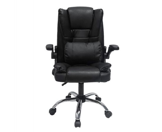ΚΑΡΕΚΛΑ ΓΡΑΦΕΙΟΥ CANAN HM1201 ΜΑΥΡO PVC-ΜΑΥΡΟ NYLON-ΒΑΣΗ ΧΡΩΜΙΟΥ 69x48x98Υεκ. - ΚΑΡΕΚΛΕΣ ΓΡΑΦΕΙΟΥ στο Milonadakis.gr