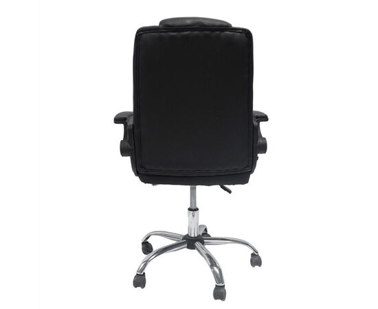 ΚΑΡΕΚΛΑ ΓΡΑΦΕΙΟΥ CANAN HM1201 ΜΑΥΡO PVC-ΜΑΥΡΟ NYLON-ΒΑΣΗ ΧΡΩΜΙΟΥ 69x48x98Υεκ. - ΚΑΡΕΚΛΕΣ ΓΡΑΦΕΙΟΥ στο Milonadakis.gr