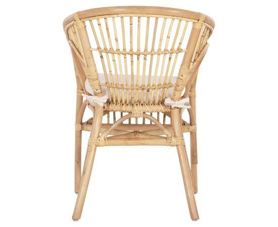 ΠΟΛΥΘΡΟΝΑ DAMPAR HM9929.04 RATTAN ΣΕ ΦΥΣΙΚΟ-ΛΕΥΚΟ ΜΑΞΙΛΑΡΙ 59x61x80Υεκ. - ΚΑΡΕΚΛΕΣ - ΠΟΛΥΘΡΟΝΕΣ στο Milonadakis.gr