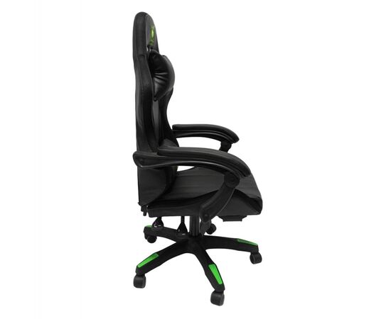 ΠΟΛΥΘΡΟΝΑ GAMING DARREN HM1203.03 ΜΑΥΡΟ-ΠΡΑΣΙΝΟ PVC & NYLON 58.5x100x120Υεκ. - ΚΑΡΕΚΛΕΣ ΓΡΑΦΕΙΟΥ στο Milonadakis.gr