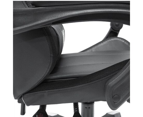 ΠΟΛΥΘΡΟΝΑ GAMING DARREN HM1203.10 ΜΑΥΡΟ-ΓΚΡΙ PVC & NYLON 51x49x125Υεκ. - ΚΑΡΕΚΛΕΣ ΓΡΑΦΕΙΟΥ στο Milonadakis.gr