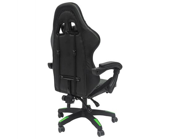 ΠΟΛΥΘΡΟΝΑ GAMING LOOT HM1204 ΜΑΥΡΟ-ΠΡΑΣΙΝΟ PVC & NYLON 51x49x125Υεκ. - ΚΑΡΕΚΛΕΣ ΓΡΑΦΕΙΟΥ στο Milonadakis.gr