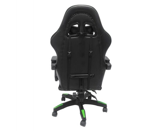 ΠΟΛΥΘΡΟΝΑ GAMING LOOT HM1204 ΜΑΥΡΟ-ΠΡΑΣΙΝΟ PVC & NYLON 51x49x125Υεκ. - ΚΑΡΕΚΛΕΣ ΓΡΑΦΕΙΟΥ στο Milonadakis.gr