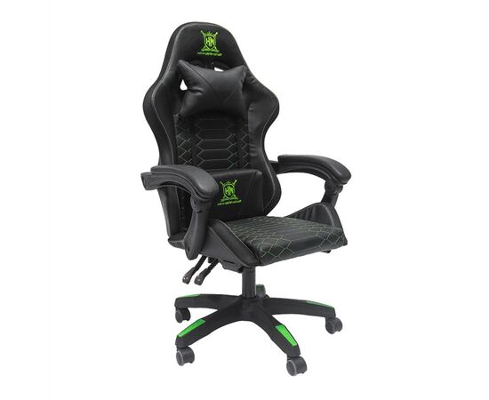 ΠΟΛΥΘΡΟΝΑ GAMING LOOT HM1204 ΜΑΥΡΟ-ΠΡΑΣΙΝΟ PVC & NYLON 51x49x125Υεκ. - ΚΑΡΕΚΛΕΣ ΓΡΑΦΕΙΟΥ στο Milonadakis.gr