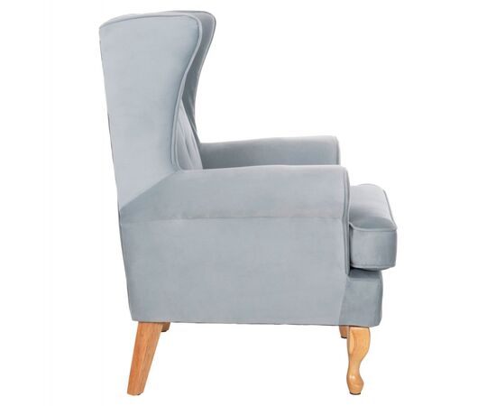 ΠΟΛΥΘΡΟΝΑ ΜΠΕΡΖΕΡΑ BRANDON HM3073.31 BABY BLUE ΒΕΛΟΥΔΟ-ΠΟΔΙΑ ΣΕ ΦΥΣΙΚΟ 82,5x80x104Υεκ - ΚΑΡΕΚΛΕΣ - ΠΟΛΥΘΡΟΝΕΣ ΕΣ. στο Milonadakis.gr