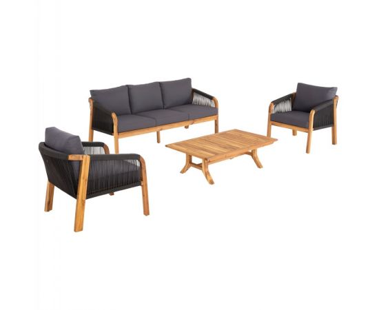 ΣΕΤ ΣΑΛΟΝΙ ΕΞ.ΧΩΡΟΥ 4ΤΜΧ ROSSWELL HM6084.01 ΞΥΛΟ ΑΚΑΚΙΑΣ-ΣΧΟΙΝΙ & ΜΑΞΙΛΑΡΙΑ ΑΝΘΡΑΚΙ - ΣΕΤ ΣΑΛΟΝΙΑ στο Milonadakis.gr