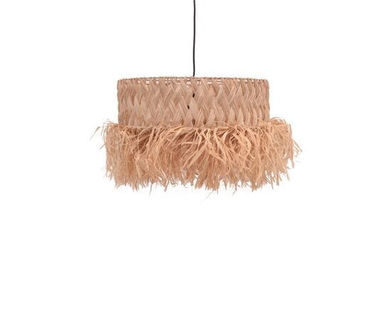 Φωτιστικό οροφής Annhele Inart sisal σε φυσικό χρώμα Φ50x35εκ - ΦΩΤΙΣΤΙΚΑ ΟΡΟΦΗΣ στο Milonadakis.gr