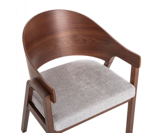 ΚΑΡΕΚΛΑ NERO HM9972 RUBBERWOOD ΣΕ ΚΑΡΥΔΙ-ΓΚΡΙ ΥΦΑΣΜΑ ΚΑΘΙΣΜΑ 56x56x78Yεκ. - ΚΑΡΕΚΛΕΣ - ΠΟΛΥΘΡΟΝΕΣ ΕΣ. στο Milonadakis.gr