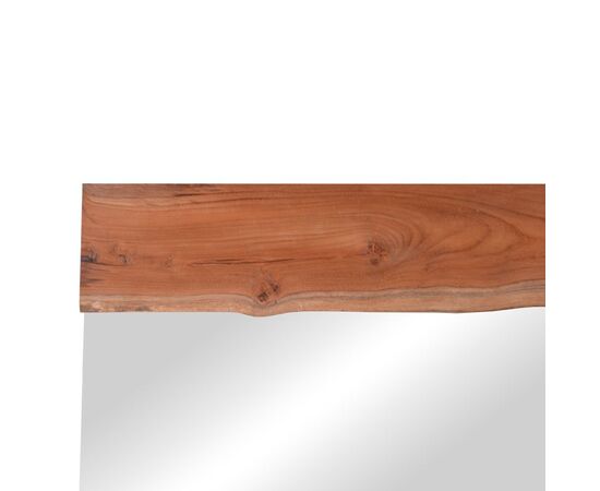 Καθρέπτης Riverine pakoworld teak ξύλο σε φυσική απόχρωση 120x80x4εκ - ΚΑΘΡΕΠΤΕΣ στο Milonadakis.gr