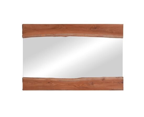 Καθρέπτης Riverine pakoworld teak ξύλο σε φυσική απόχρωση 120x80x4εκ - ΚΑΘΡΕΠΤΕΣ στο Milonadakis.gr