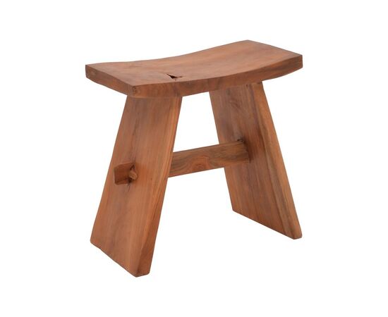 Σκαμπό Shogun pakoworld teak ξύλο σε φυσική απόχρωση 46x28x46εκ - ΠΟΥΦ - ΣΚΑΜΠΟ - ΜΠΑΟΥΛΟ στο Milonadakis.gr