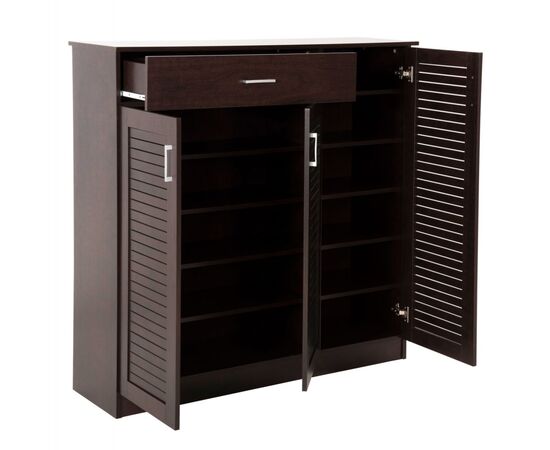 ΠΑΠΟΥΤΣΟΘΗΚΗ-ΝΤΟΥΛΑΠΑ PROΒY HM9607.01 ΜΕΛΑΜΙΝΗ WENGE 120x37,5x121,5Υεκ. - ΝΤΟΥΛΑΠΙΑ - ΠΑΠΟΥΤΣΟΘΗΚΕΣ στο Milonadakis.gr