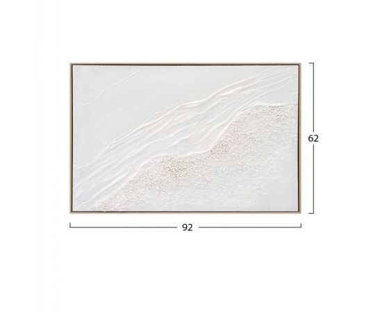 ΠΙΝΑΚΑΣ TOIXOY HM4555 ΜΕ ΚΟΡΝΙΖΑ ΜΠΕΖ-ΚΑΜΒΑΣ ΣΕ ΛΕΥΚΕΣ ΑΠΟΧΡΩΣΕΙΣ 92x4,5x62Υεκ. - ΠΙΝΑΚΕΣ στο Milonadakis.gr