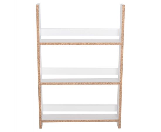 ΡΑΦΙΕΡΑ ΤΟΙΧΟΥ SANI HM18223.01 ΜΕΛΑΜΙΝΗ ΣΕ ΛΕΥΚΟ 60x10x90Υεκ. (3 ΡΑΦΙΑ) - ΠΑΙΔΙΚΟ ΔΩΜΑΤΙΟ στο Milonadakis.gr