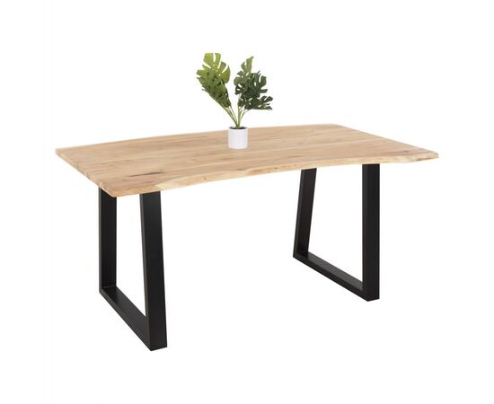 ΤΡΑΠΕΖΙ ΤΡΑΠΕΖΑΡΙΑΣ SOFIA SLIM HM8500.21 ΜΑΣΙΦ ΞΥΛΟ ΑΚΑΚΙΑΣ 160x92x78Υεκ. - ΤΡΑΠΕΖΙΑ ΚΟΥΖΙΝΑΣ στο Milonadakis.gr