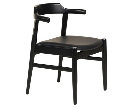 ΠΟΛΥΘΡΟΝΑ ΤΡΑΠΕΖΑΡΙΑΣ CERSEI HM9946.02 RUBBERWOOD & PU ΣΕ ΜΑΥΡΟ 57x54x74Υεκ - ΚΑΡΕΚΛΕΣ - ΠΟΛΥΘΡΟΝΕΣ ΕΣ. στο Milonadakis.gr