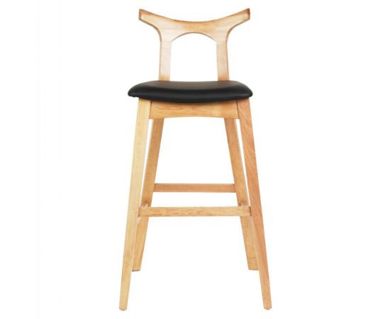 ΣΚΑΜΠΟ ΜΠΑΡ USOPP HM9951.01 RUBBERWOOD ΣΕ ΟΑΚ-ΜΑΥΡΟ PU 43x41x100Υεκ. - ΣΚΑΜΠΟ ΜΠΑΡ στο Milonadakis.gr