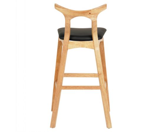 ΣΚΑΜΠΟ ΜΠΑΡ USOPP HM9951.01 RUBBERWOOD ΣΕ ΟΑΚ-ΜΑΥΡΟ PU 43x41x100Υεκ. - ΣΚΑΜΠΟ ΜΠΑΡ στο Milonadakis.gr