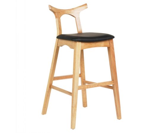 ΣΚΑΜΠΟ ΜΠΑΡ USOPP HM9951.01 RUBBERWOOD ΣΕ ΟΑΚ-ΜΑΥΡΟ PU 43x41x100Υεκ. - ΣΚΑΜΠΟ ΜΠΑΡ στο Milonadakis.gr