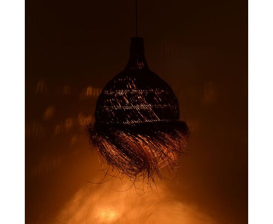 Φωτιστικό οροφής Cazin Inart mendong σε φυσική απόχρωση Φ60x68εκ - ΦΩΤΙΣΤΙΚΑ ΟΡΟΦΗΣ στο Milonadakis.gr