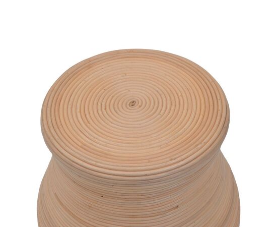 Σκαμπό Bulaten Inart rattan σε φυσική απόχρωση Φ45x45εκ - ΠΟΥΦ - ΣΚΑΜΠΟ - ΜΠΑΟΥΛΟ στο Milonadakis.gr