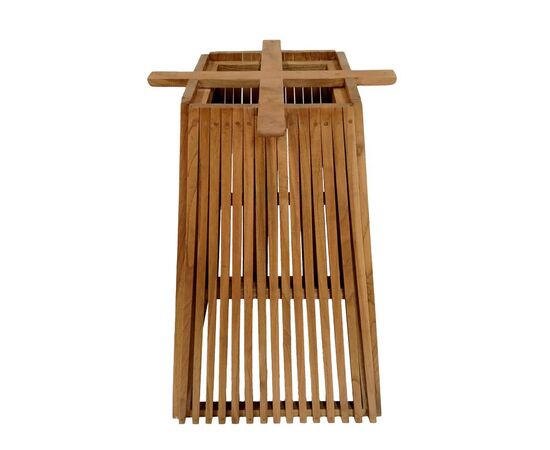 Βάση τραπεζιού μπαρ Darius pakoworld mindi ξύλο σε φυσική απόχρωση 60x60x90εκ - ΒΑΣΕΙΣ ΤΡΑΠΕΖΙΩΝ στο Milonadakis.gr