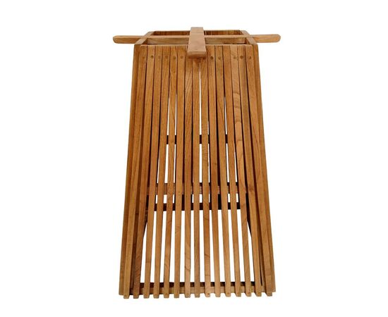 Βάση τραπεζιού μπαρ Darius pakoworld mindi ξύλο σε φυσική απόχρωση 60x60x90εκ - ΒΑΣΕΙΣ ΤΡΑΠΕΖΙΩΝ στο Milonadakis.gr