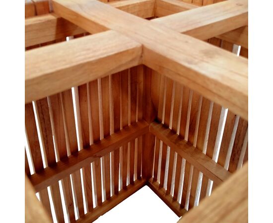 Βάση Τραπεζιού Darius pakoworld mindi ξύλο σε φυσική απόχρωση 60x60x75εκ - ΒΑΣΕΙΣ ΤΡΑΠΕΖΙΩΝ στο Milonadakis.gr