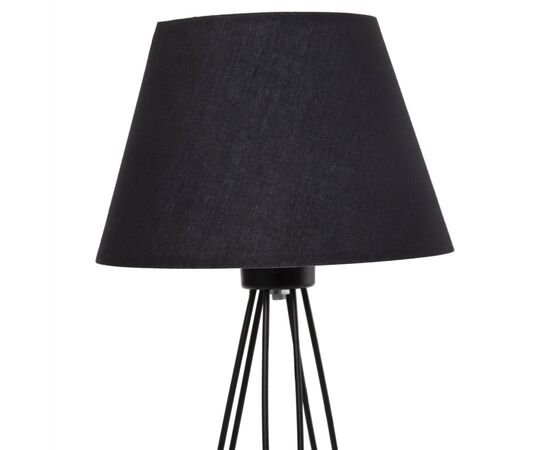 ΕΠΙΤΡΑΠΕΖΙΟ ΦΩΤΙΣΤΙΚΟ LIVO HM4708.01 ΜΑΥΡΟ ΜΕ ΤΡΙΠΟΔΗ ΜΕΤΑΛΛΙΚΗ ΒΑΣΗ Φ22x36Υεκ. - ΕΠΙΤΡΑΠΕΖΙΑ ΦΩΤΙΣΤΙΚΑ στο Milonadakis.gr