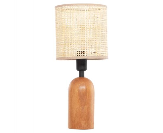 ΕΠΙΤΡΑΠΕΖΙΟ ΦΩΤΙΣΤΙΚΟ LYKTUR HM4709 ΜΠΕΖ ΚΑΠΕΛΟ WICKER-ΞΥΛΙΝΗ ΒΑΣΗ Φ15,5x35,5Υεκ. - ΕΠΙΤΡΑΠΕΖΙΑ ΦΩΤΙΣΤΙΚΑ στο Milonadakis.gr