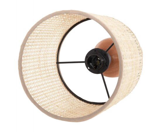 ΕΠΙΤΡΑΠΕΖΙΟ ΦΩΤΙΣΤΙΚΟ LYKTUR HM4709 ΜΠΕΖ ΚΑΠΕΛΟ WICKER-ΞΥΛΙΝΗ ΒΑΣΗ Φ15,5x35,5Υεκ. - ΕΠΙΤΡΑΠΕΖΙΑ ΦΩΤΙΣΤΙΚΑ στο Milonadakis.gr