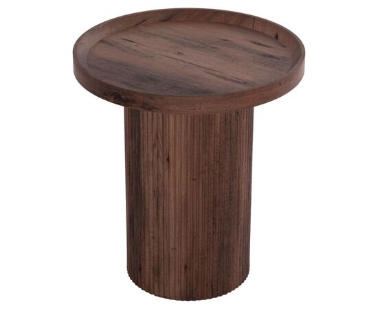 ΒΟΗΘΗΤΙΚΟ ΤΡΑΠΕΖΙ MARGON HM18027 MDF ΣΕ ΣΚΟΥΡΟ ΚΑΦΕ ΞΥΛΟΥ Φ45x50,5Υεκ. - ΒΟΗΘΗΤΙΚΑ ΤΡΑΠΕΖΑΚΙΑ στο Milonadakis.gr