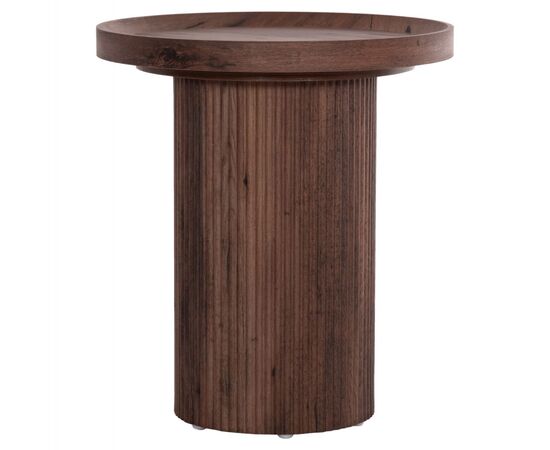 ΒΟΗΘΗΤΙΚΟ ΤΡΑΠΕΖΙ MARGON HM18027 MDF ΣΕ ΣΚΟΥΡΟ ΚΑΦΕ ΞΥΛΟΥ Φ45x50,5Υεκ. - ΒΟΗΘΗΤΙΚΑ ΤΡΑΠΕΖΑΚΙΑ στο Milonadakis.gr