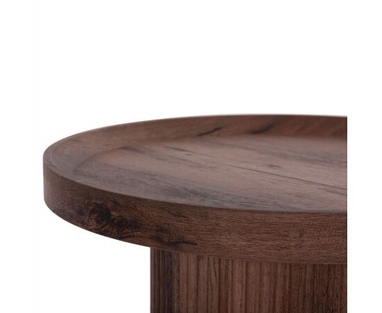 ΒΟΗΘΗΤΙΚΟ ΤΡΑΠΕΖΙ MARGON HM18027 MDF ΣΕ ΣΚΟΥΡΟ ΚΑΦΕ ΞΥΛΟΥ Φ45x50,5Υεκ. - ΒΟΗΘΗΤΙΚΑ ΤΡΑΠΕΖΑΚΙΑ στο Milonadakis.gr