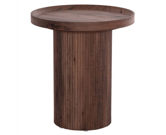 ΒΟΗΘΗΤΙΚΟ ΤΡΑΠΕΖΙ MARGON HM18027 MDF ΣΕ ΣΚΟΥΡΟ ΚΑΦΕ ΞΥΛΟΥ Φ45x50,5Υεκ. - ΒΟΗΘΗΤΙΚΑ ΤΡΑΠΕΖΑΚΙΑ στο Milonadakis.gr