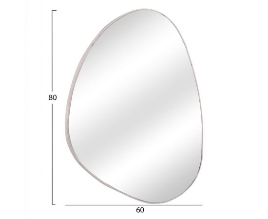 ΚΑΘΡΕΠΤΗΣ ΤΟΙΧΟΥ IRREGU HM4487.05 ΜΕ ΠΛΑΙΣΙΟ MDF ΣΕ WHITE MARBLE ΧΡΩΜΑ 60x80Υεκ. - ΚΑΘΡΕΠΤΕΣ στο Milonadakis.gr
