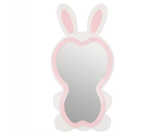 ΠΑΙΔΙΚΟΣ ΚΑΘΡΕΦΤΗΣ ΔΑΠΕΔΟΥ BUNNY HM4489.01 MDF ΡΟΖ & ΛΕΥΚΟ-ΜΑΥΡΟ STAND 80x162Υεκ. - ΚΑΘΡΕΠΤΕΣ στο Milonadakis.gr