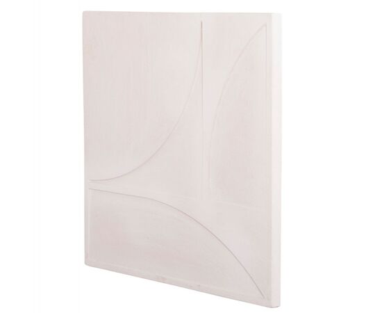 ΠΙΝΑΚΑΣ ΤΕΤΡΑΓΩΝΟΣ ΣΕΙΡΑ SANTORINI HM4507 MDF ΣΕ ΥΠΟΛΕΥΚΟ ΧΡΩΜΑ 80x4(πάχος)x80Υεκ. - ΠΙΝΑΚΕΣ στο Milonadakis.gr