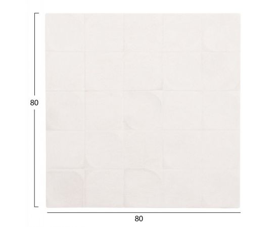ΠΙΝΑΚΑΣ ΤΕΤΡΑΓΩΝΟΣ ΣΕΙΡΑ SANTORINI HM4516 MDF ΣΕ ΥΠΟΛΕΥΚΟ ΧΡΩΜΑ 80x4,5(πάχος)x80Υεκ. - ΠΙΝΑΚΕΣ στο Milonadakis.gr