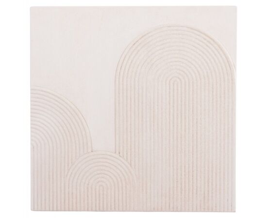 ΠΙΝΑΚΑΣ ΤΕΤΡΑΓΩΝΟΣ ΣΕΙΡΑ SANTORINI HM4517 MDF ΣΕ ΥΠΟΛΕΥΚΟ ΧΡΩΜΑ 80x4,5(πάχος)x80Υεκ. - ΠΙΝΑΚΕΣ στο Milonadakis.gr