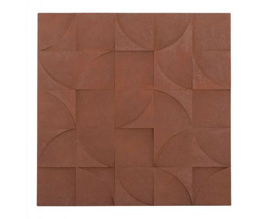 ΠΙΝΑΚΑΣ ΤΕΤΡΑΓΩΝΟΣ ΣΕΙΡΑ SANTORINI HM4524 MDF ΣΕ ΚΑΦΕ ΧΡΩΜΑ 80x5(πάχος)x80Υεκ. - ΠΙΝΑΚΕΣ στο Milonadakis.gr