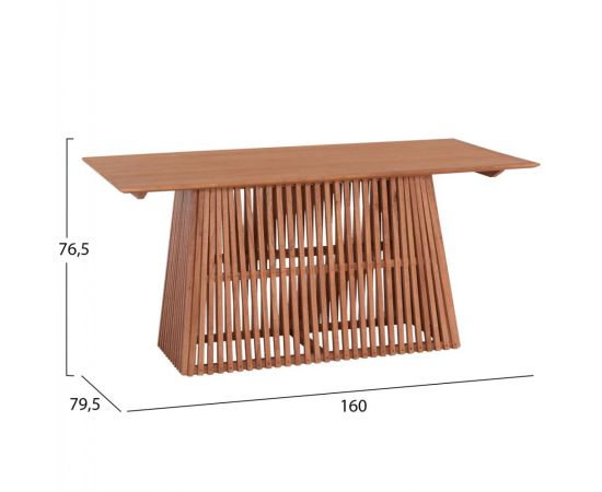 ΣΕΤ ΤΡΑΠΕΖΑΡΙΑΣ 5ΤΜΧ RENLY HM21078.02 ΟΡΘΟΓΩΝΙΟ ΤΡΑΠΕΖΙ & 4 ΚΑΡΕΚΛΕΣ - ΤΡΑΠΕΖΑΡΙΕΣ στο Milonadakis.gr