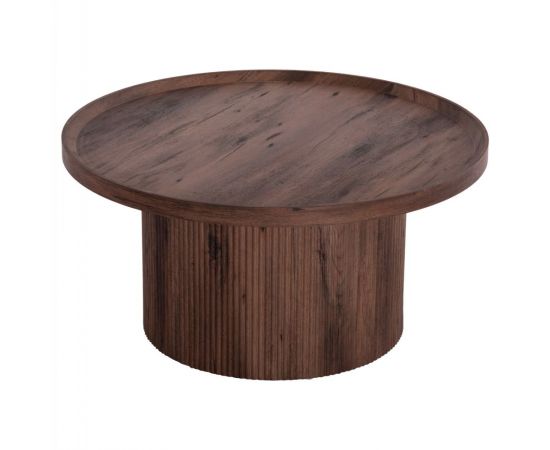 ΤΡΑΠΕΖΙ ΣΑΛΟΝΙΟΥ MARGON HM18026 MDF ΣΕ ΣΚΟΥΡΟ ΚΑΦΕ ΞΥΛΟΥ Φ80x40,5Υεκ. - ΤΡΑΠΕΖΑΚΙΑ ΣΑΛΟΝΙΟΥ στο Milonadakis.gr