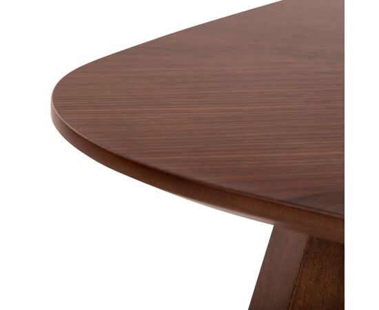ΤΡΑΠΕΖΙ ΤΡΑΠΕΖΑΡΙΑΣ RINER HM9733 MDF ΜΕ ΚΑΠΛΑΜΑ ΚΑΡΥΔΙΑΣ 150x150x75Υ εκ. - ΤΡΑΠΕΖΙΑ ΚΟΥΖΙΝΑΣ στο Milonadakis.gr