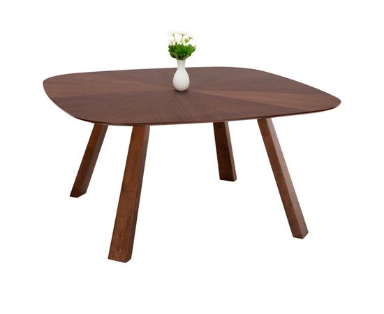 ΤΡΑΠΕΖΙ ΤΡΑΠΕΖΑΡΙΑΣ RINER HM9733 MDF ΜΕ ΚΑΠΛΑΜΑ ΚΑΡΥΔΙΑΣ 150x150x75Υ εκ. - ΤΡΑΠΕΖΙΑ ΚΟΥΖΙΝΑΣ στο Milonadakis.gr