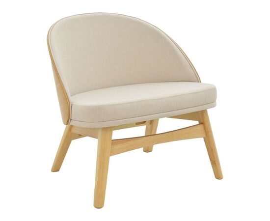 Καρέκλα Sarian pakoworld μπεζ ύφασμα-rubberwood φυσικό πόδι 69,5x71x70.5εκ - ΚΑΡΕΚΛΕΣ - ΠΟΛΥΘΡΟΝΕΣ ΕΣ. στο Milonadakis.gr