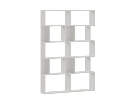 Βιβλιοθήκη Booky pakoworld 12 ραφιών λευκό μελαμίνης 120x20x175εκ - ΒΙΒΛΙΟΘΗΚΕΣ στο Milonadakis.gr